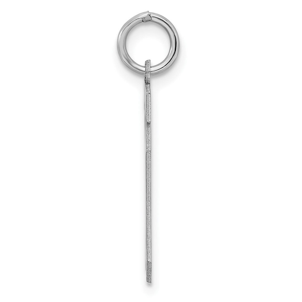 Sterlingsilber Sterlingsilber/silver Rhodiniert Poliert Zahl 10 Charm