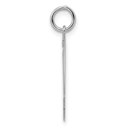Sterlingsilber Sterlingsilber/silver Rhodiniert Poliert Zahl 14 Charm