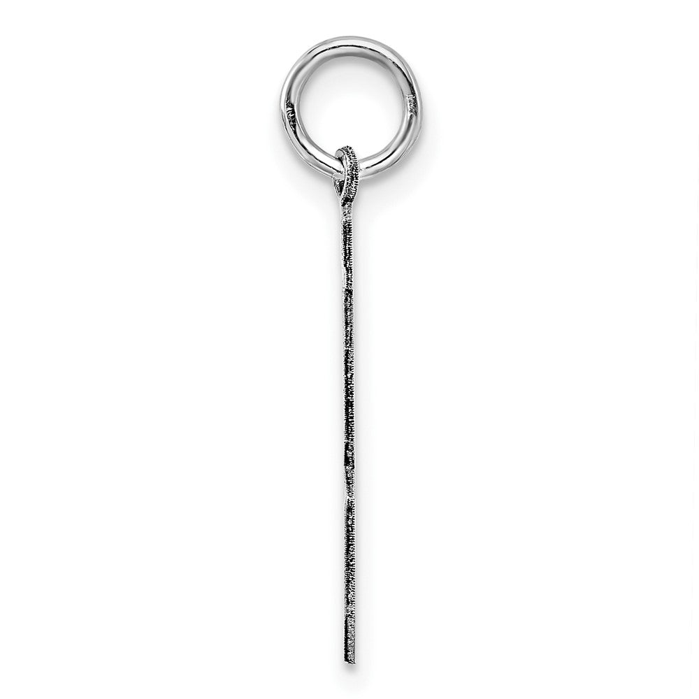 Sterlingsilber Sterlingsilber/silver Rhodiniert Poliert Zahl 18 Charm