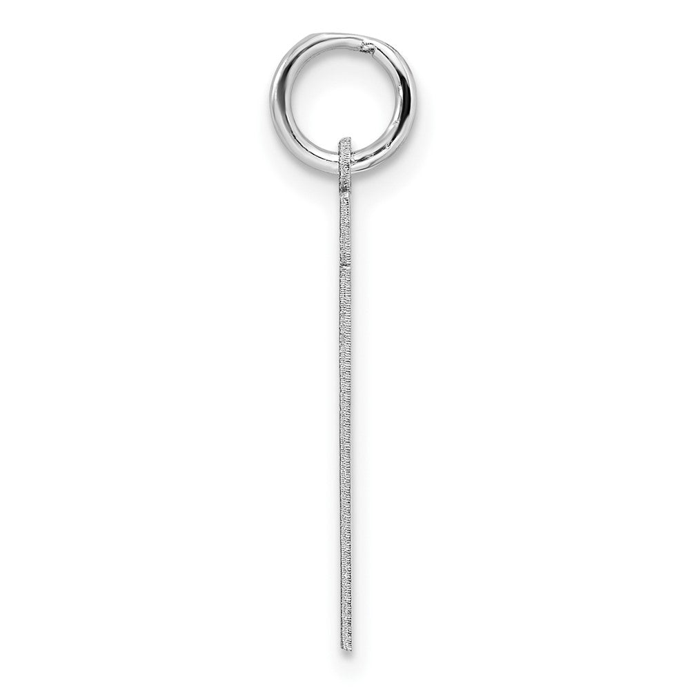 Sterlingsilber Sterlingsilber/silver Rhodiniert Poliert Zahl 21 Charm