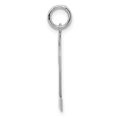 Sterlingsilber Sterlingsilber/silver Rhodiniert Poliert Zahl 22 Charm