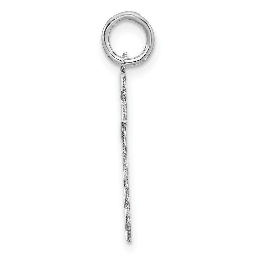 Sterlingsilber Sterlingsilber/silver Rhodiniert Poliert Zahl 25 Charm