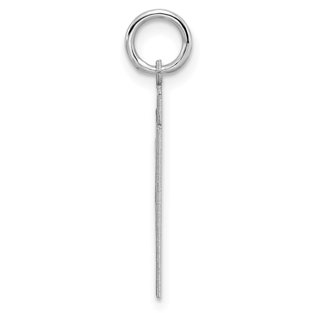 Sterlingsilber Sterlingsilber/silver Rhodiniert Poliert Zahl 31 Charm
