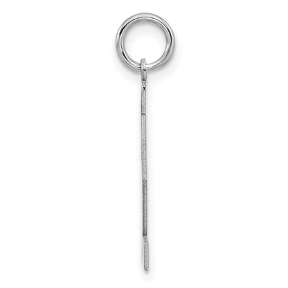 Sterlingsilber Sterlingsilber/silver Rhodiniert Poliert Zahl 32 Charm
