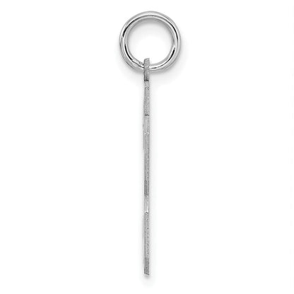 Sterlingsilber Sterlingsilber/silver Rhodiniert Poliert Zahl 33 Charm