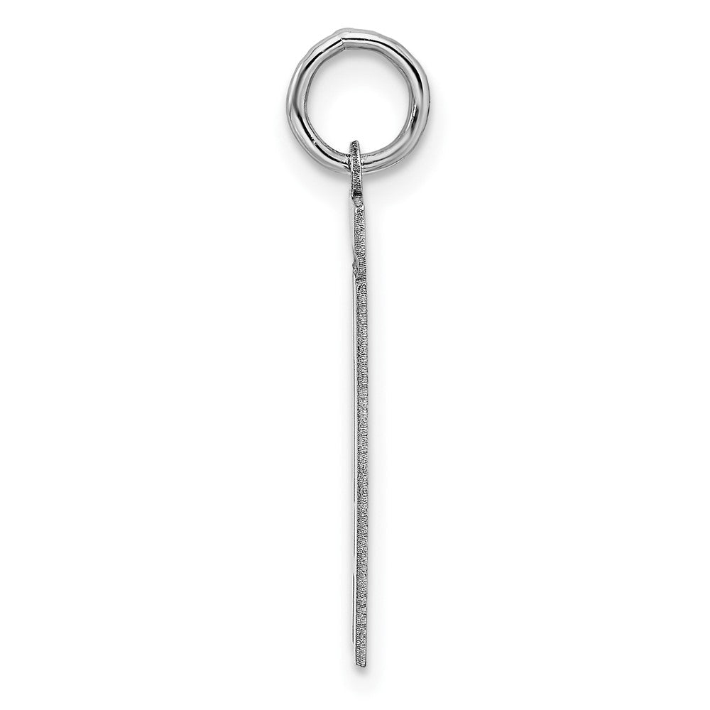 Sterlingsilber Sterlingsilber/silver Rhodiniert Poliert Zahl 41 Charm