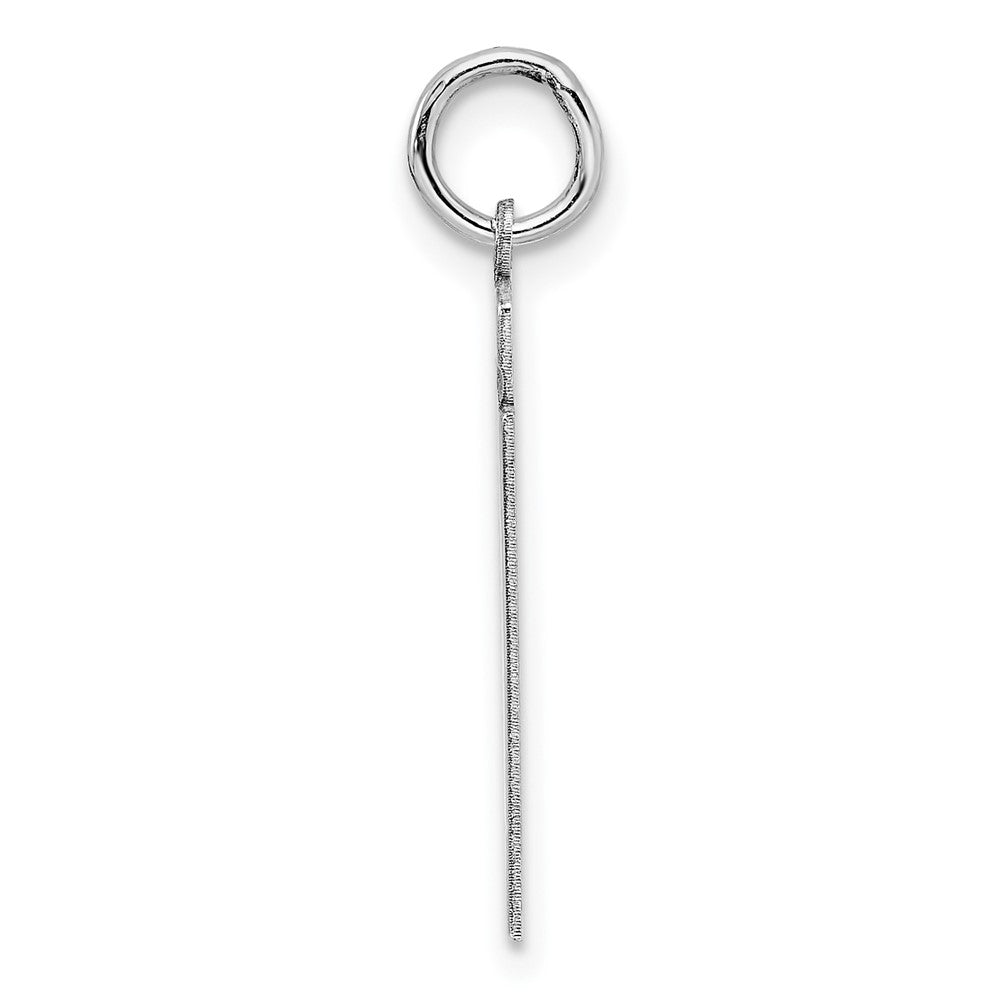 Sterlingsilber Sterlingsilber/silver Rhodiniert Poliert Zahl 81 Charm