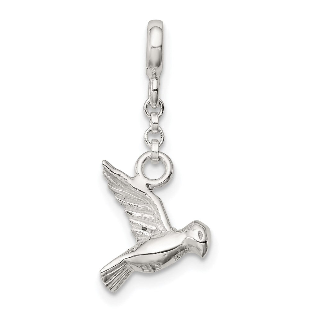 Sterlingsilber Vogel 1/2 Zoll Hängend Enhancer