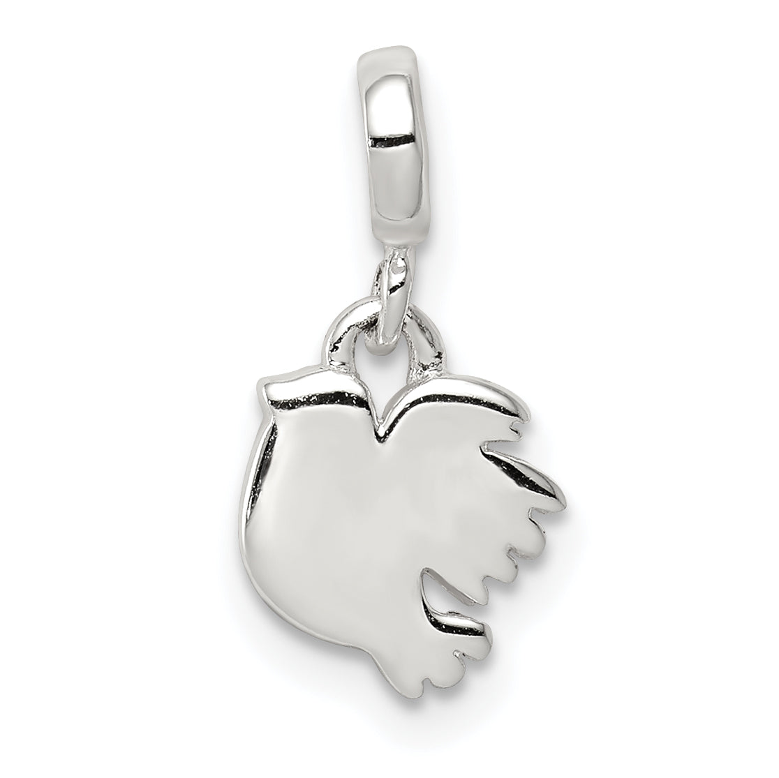 Sterlingsilber Poliert Vogel Enhancer