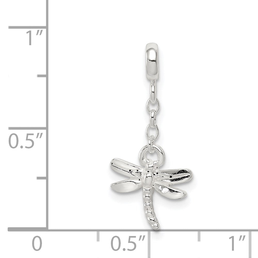 Sterlingsilber Libelle 1/2 Zoll Hängend Enhancer