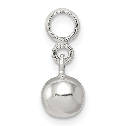 Sterlingsilber Klein Poliert Perle Enhancer