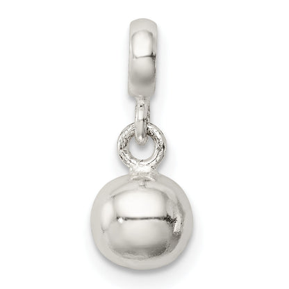 Sterlingsilber Klein Poliert Perle Enhancer