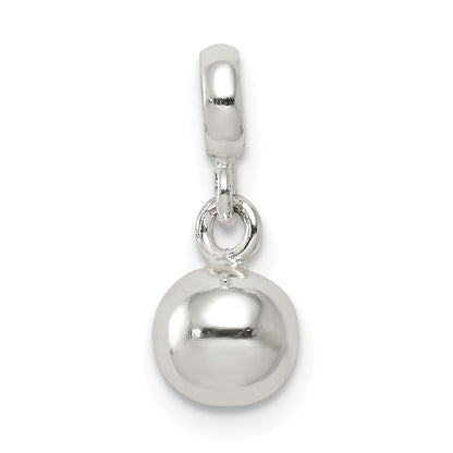 Sterlingsilber Klein Poliert Perle Enhancer