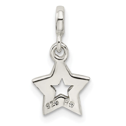 Sterlingsilber Emailliert Stern Enhancer