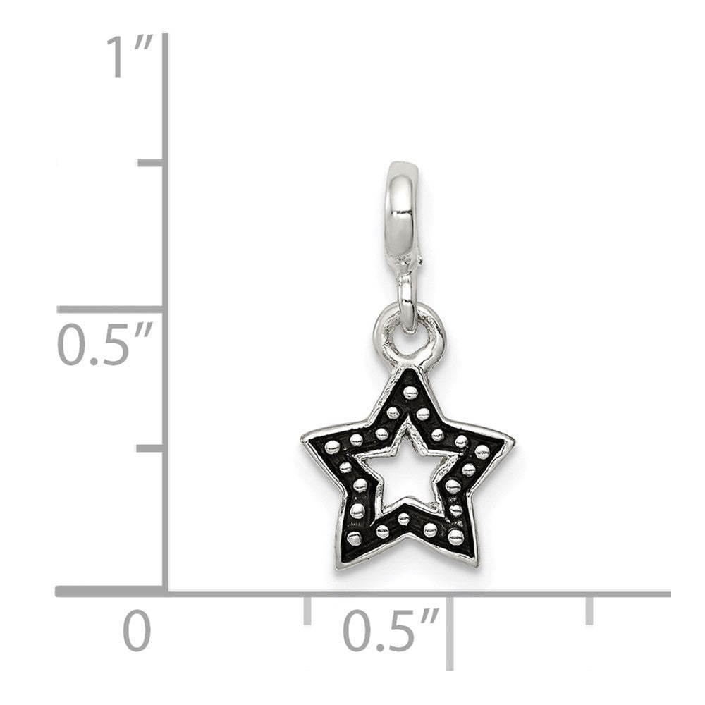 Sterlingsilber Emailliert Stern Enhancer