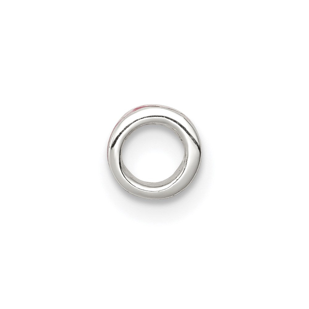 Sterlingsilber Hot Rosa Emailliert Spacer Enhancer