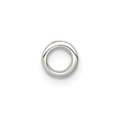 Sterlingsilber Hot Rosa Emailliert Spacer Enhancer