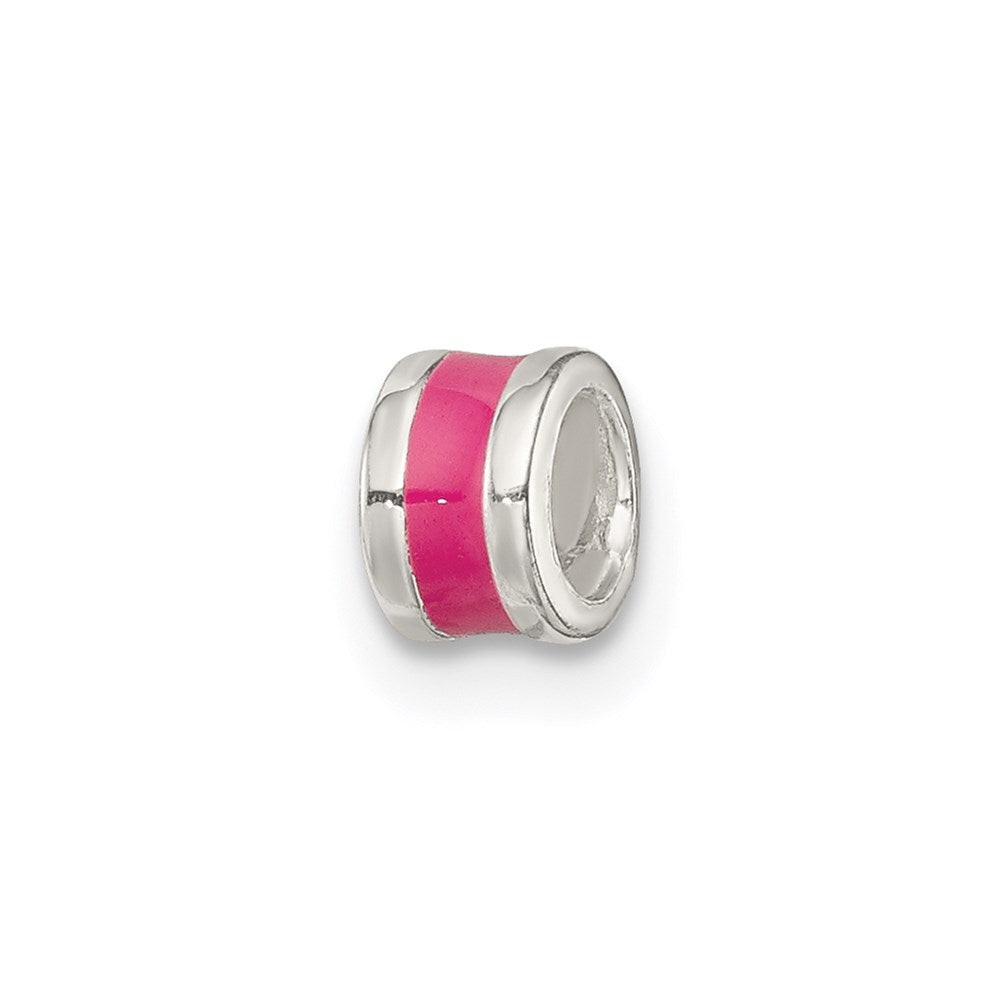 Sterlingsilber Hot Rosa Emailliert Spacer Enhancer