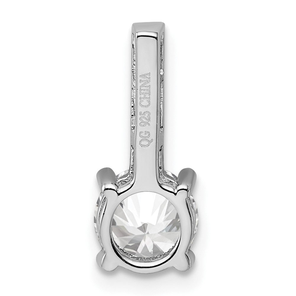 Sterlingsilber Rhodiniert Zirkonia Anhänger