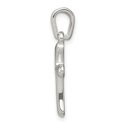 Sterlingsilber Kreuz Charm