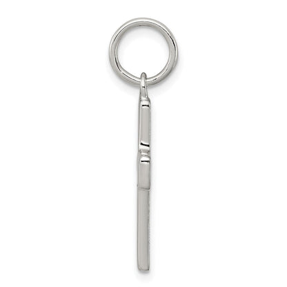 Sterlingsilber Lateinisch Kreuz Charm