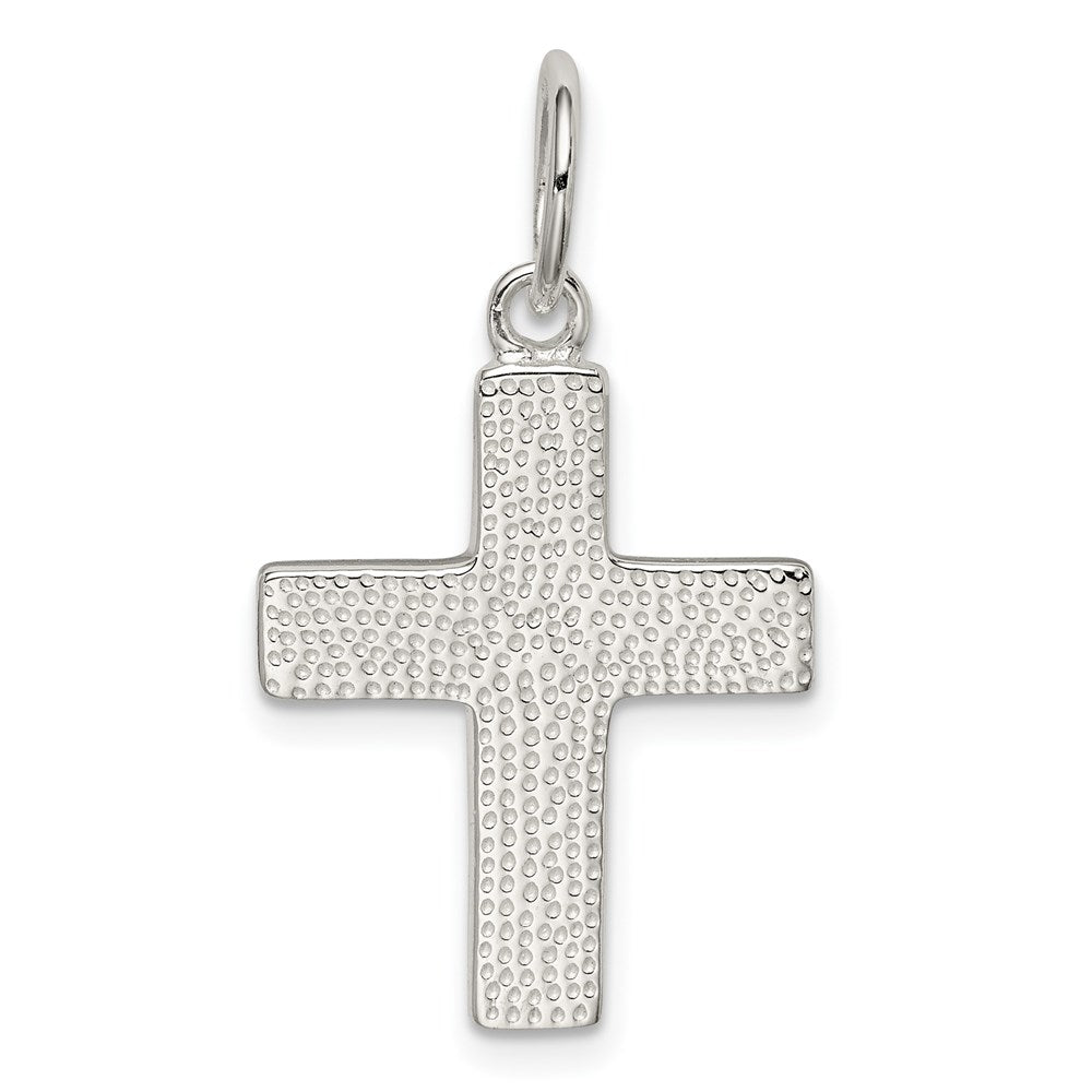Sterlingsilber Lateinisch Kreuz Charm