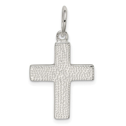 Sterlingsilber Lateinisch Kreuz Charm
