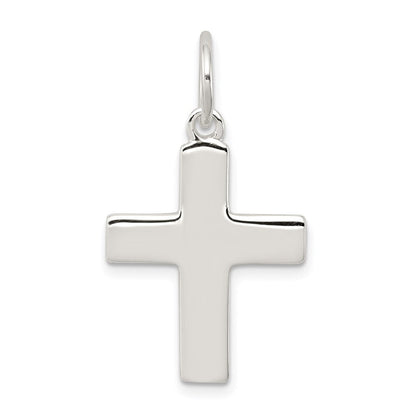 Sterlingsilber Lateinisch Kreuz Charm