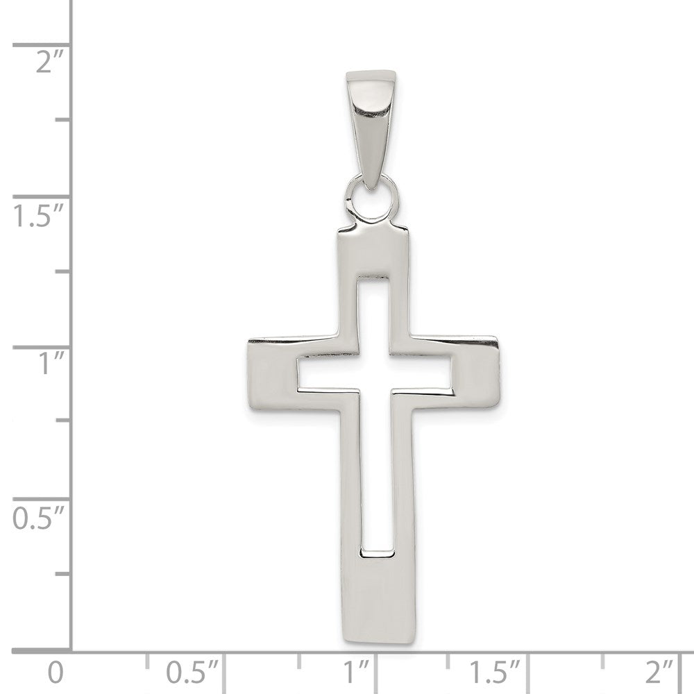 Sterlingsilber Kreuz Anhänger