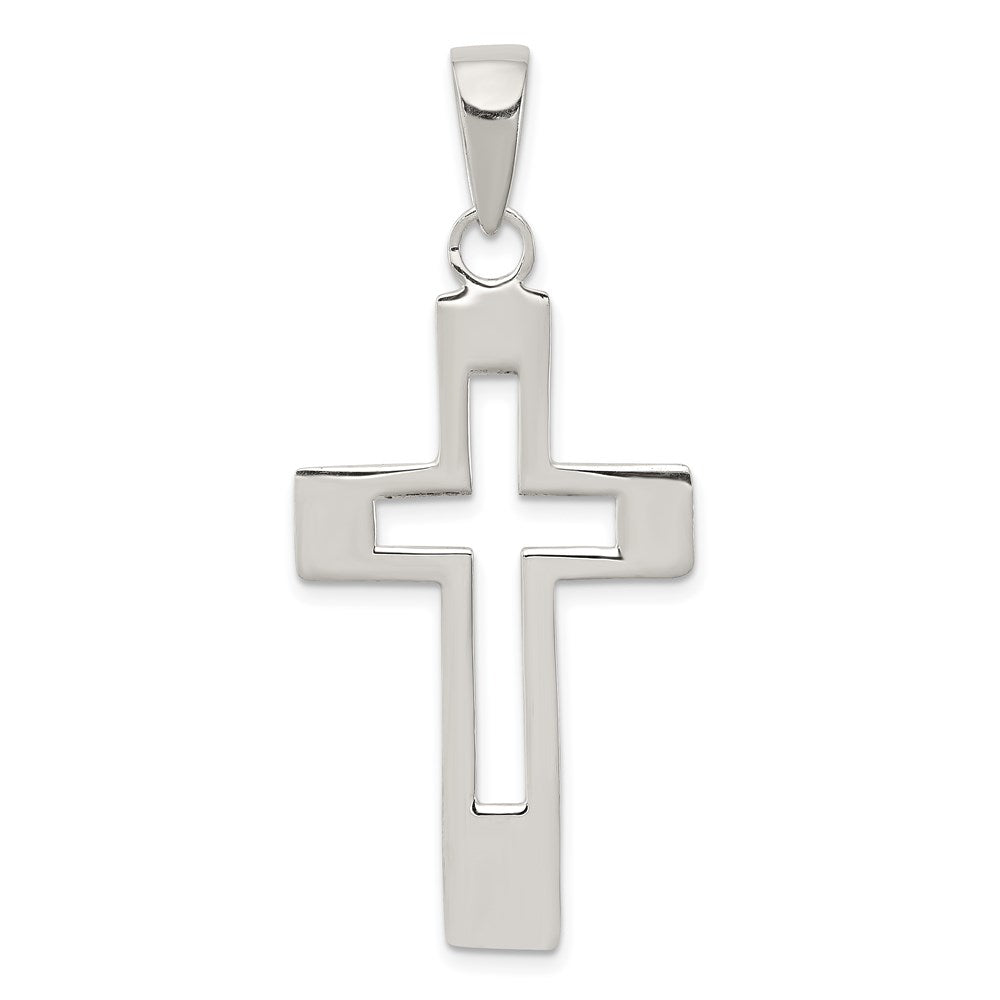 Sterlingsilber Kreuz Anhänger