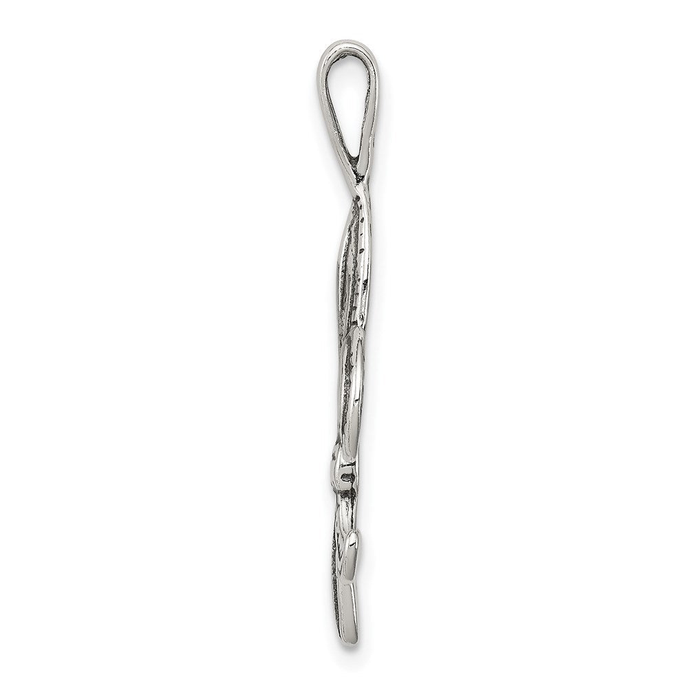 Sterlingsilber Fleur De Lis Charm