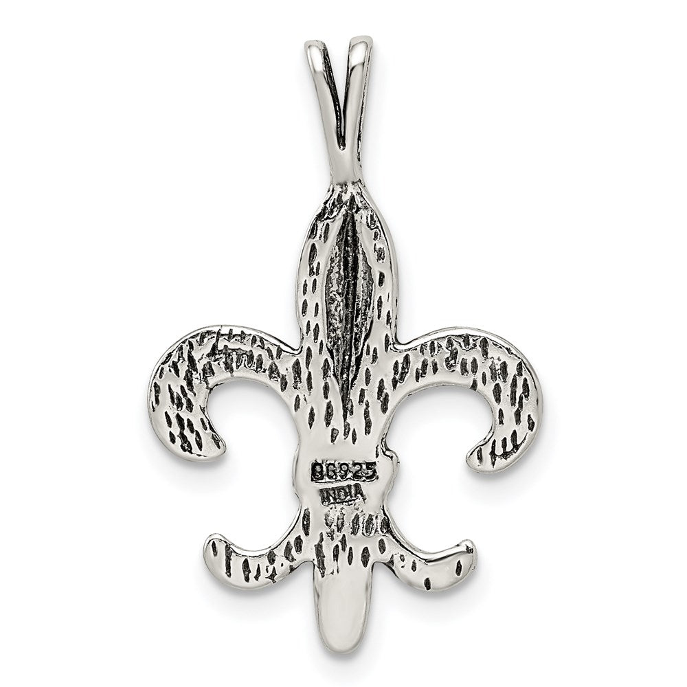 Sterlingsilber Fleur De Lis Charm