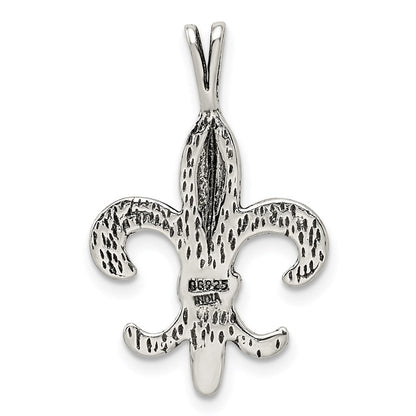 Sterlingsilber Fleur De Lis Charm