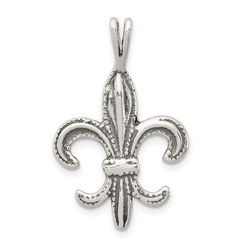 Sterlingsilber Fleur De Lis Charm