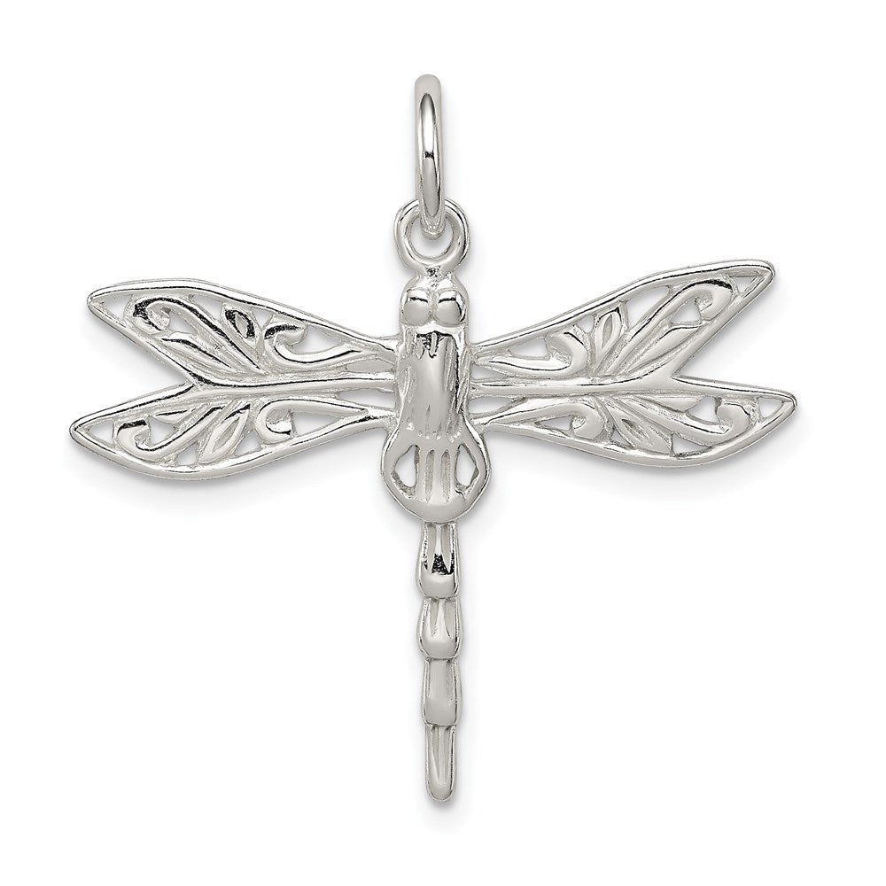 Sterlingsilber Libelle Charm