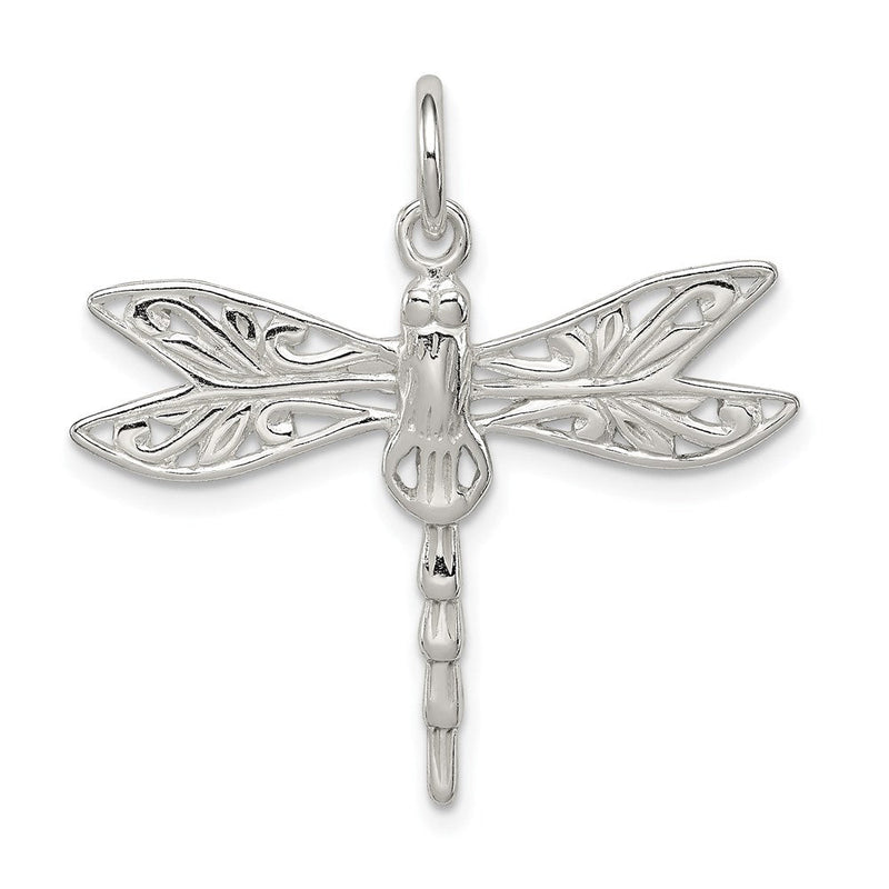 Sterlingsilber Libelle Charm