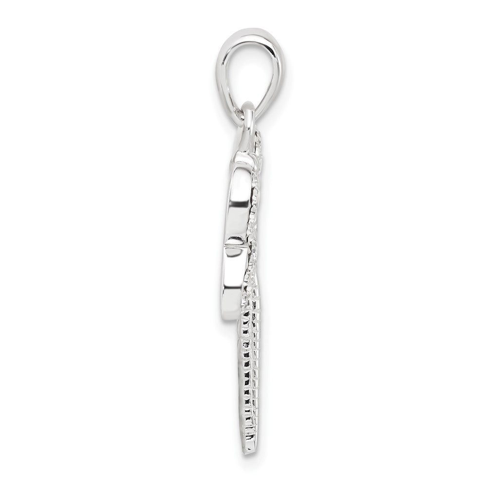 Sterlingsilber mit Stellux Kristall Libelle Anhänger