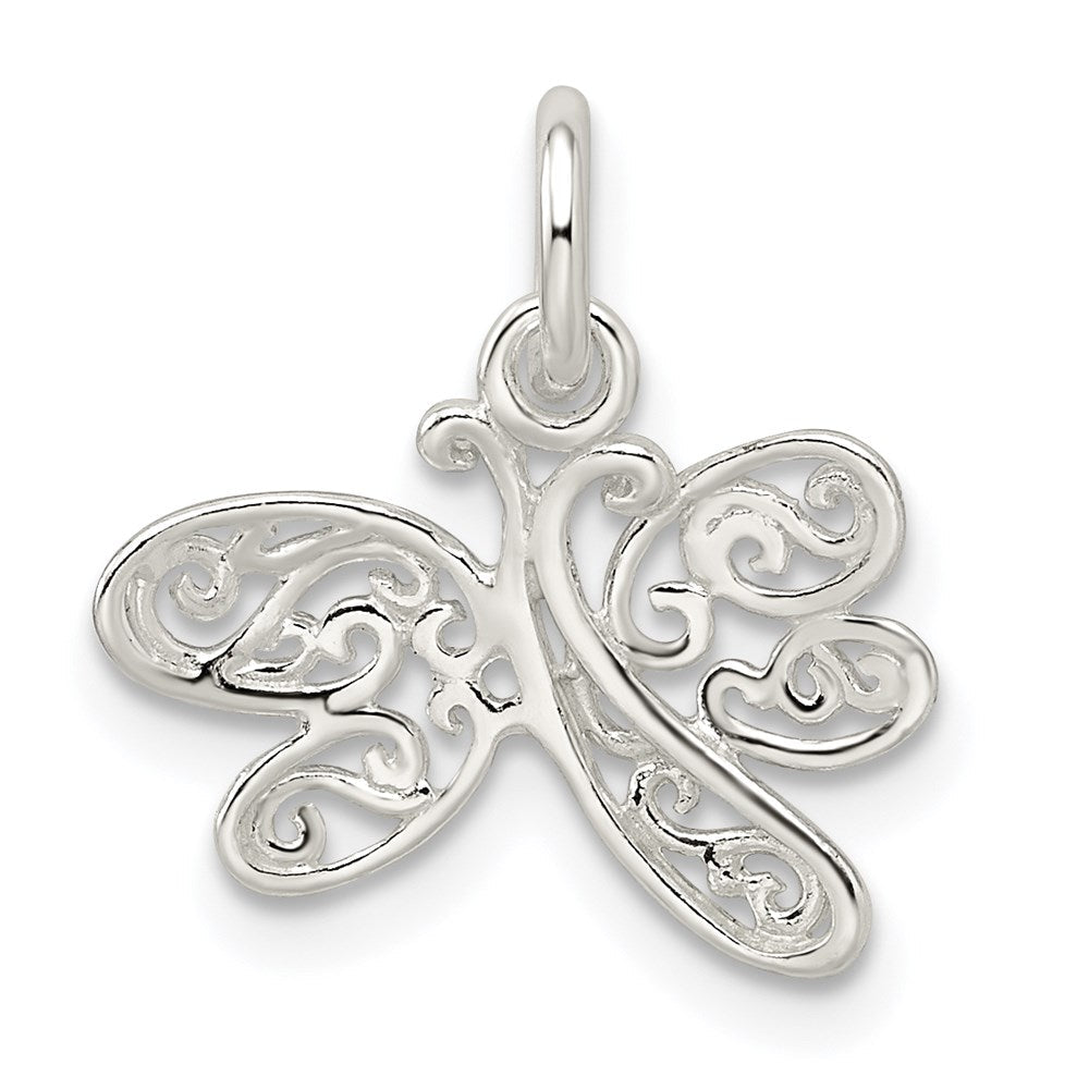Sterlingsilber Libelle Charm