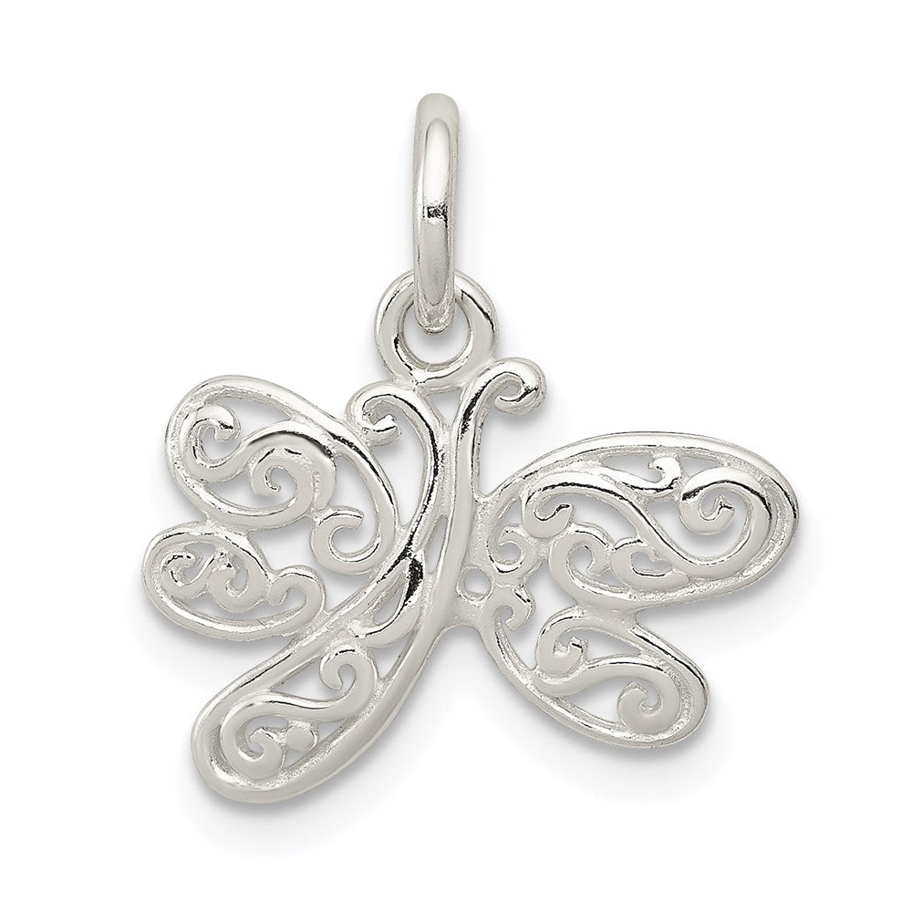 Sterlingsilber Libelle Charm