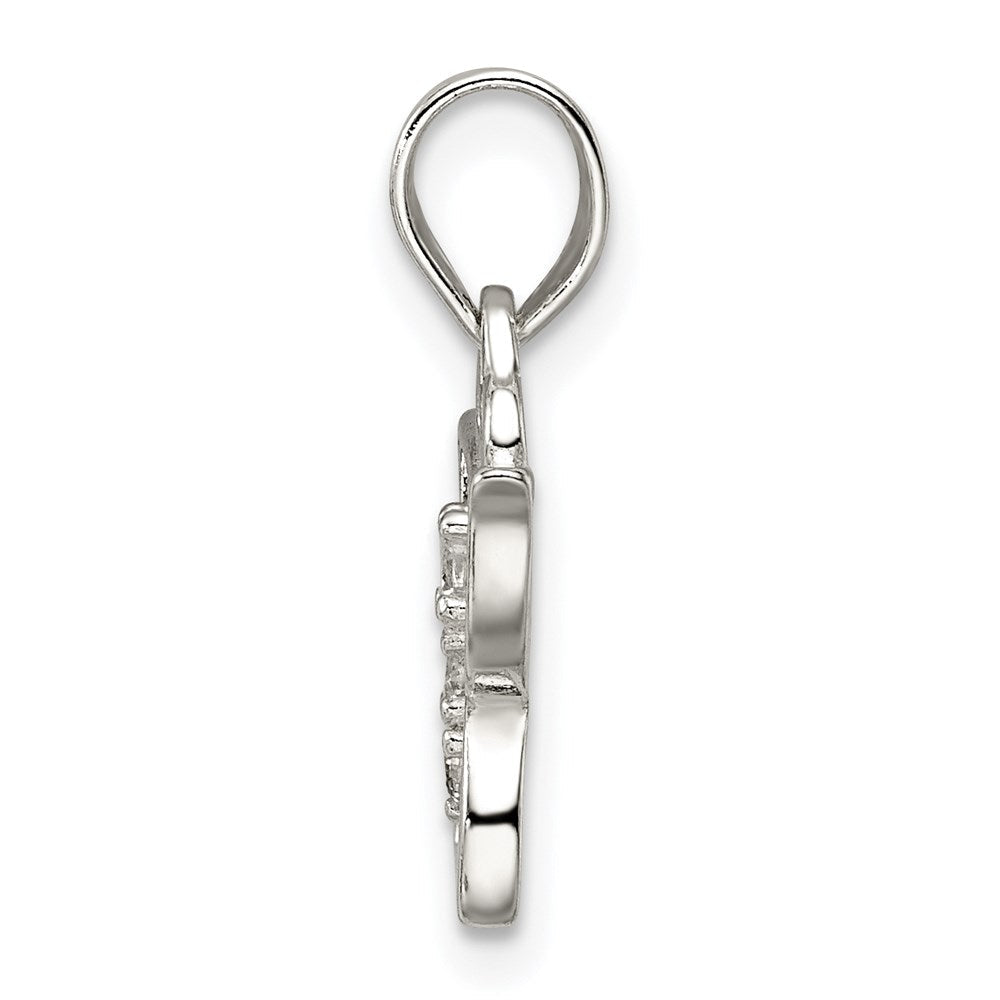 Sterlingsilber Zirkonia Schmetterling Anhänger