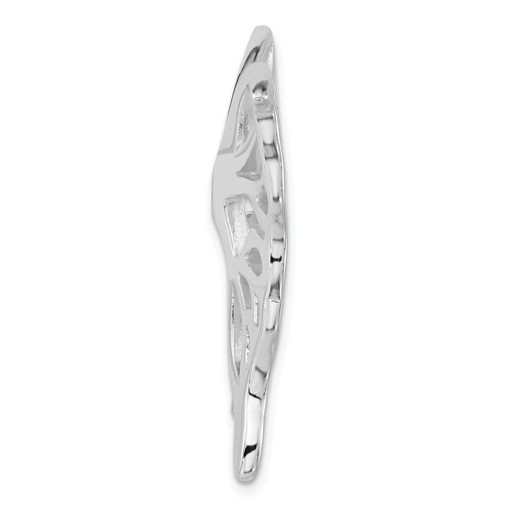 Sterlingsilber Poliert Schmetterling Anhänger