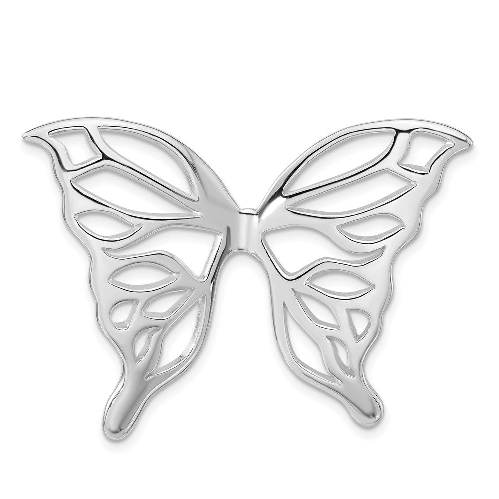 Sterlingsilber Poliert Schmetterling Anhänger