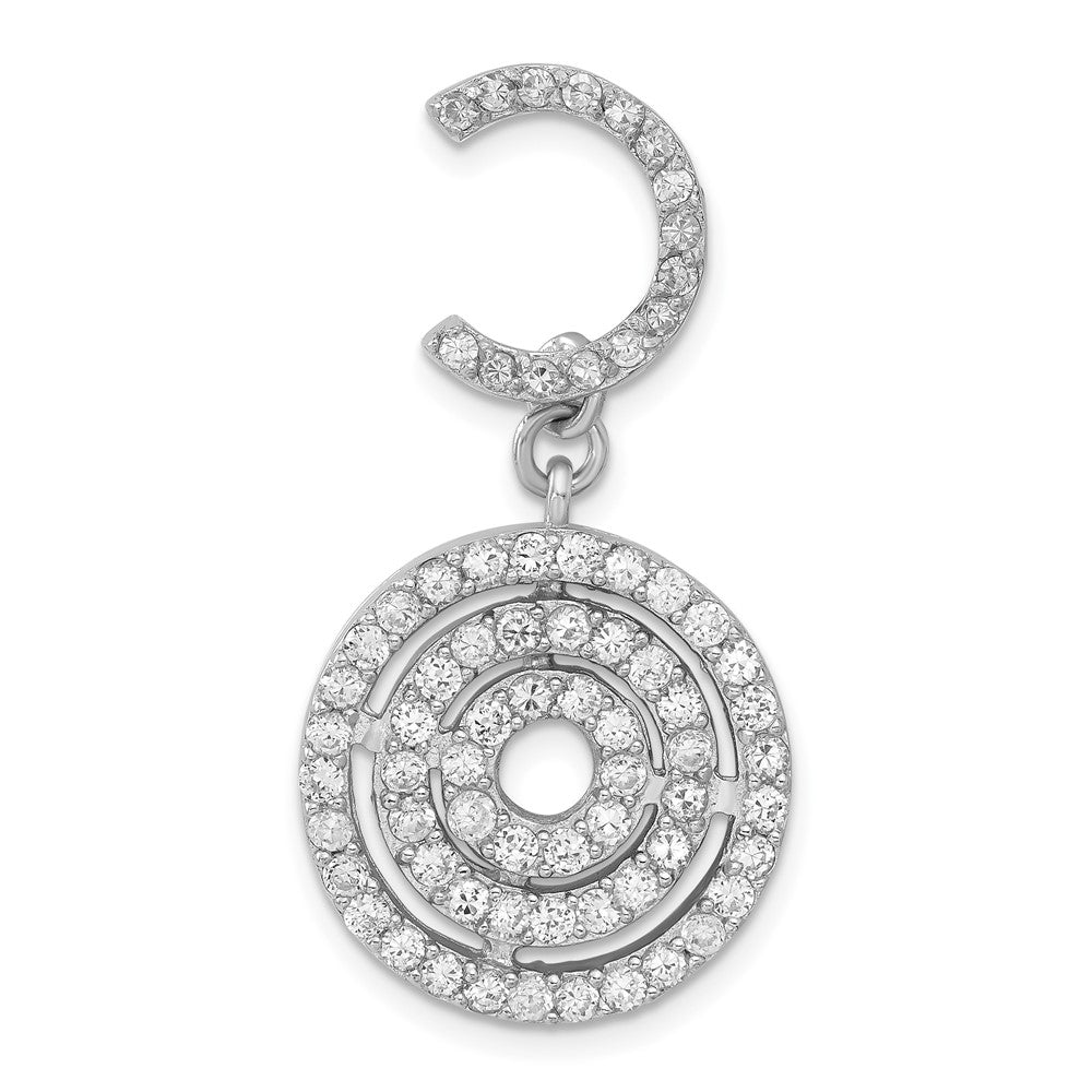Sterlingsilber Zirkonia Kette Anhänger