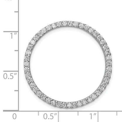 Sterlingsilber Rhodium-platedcz Kette Anhänger