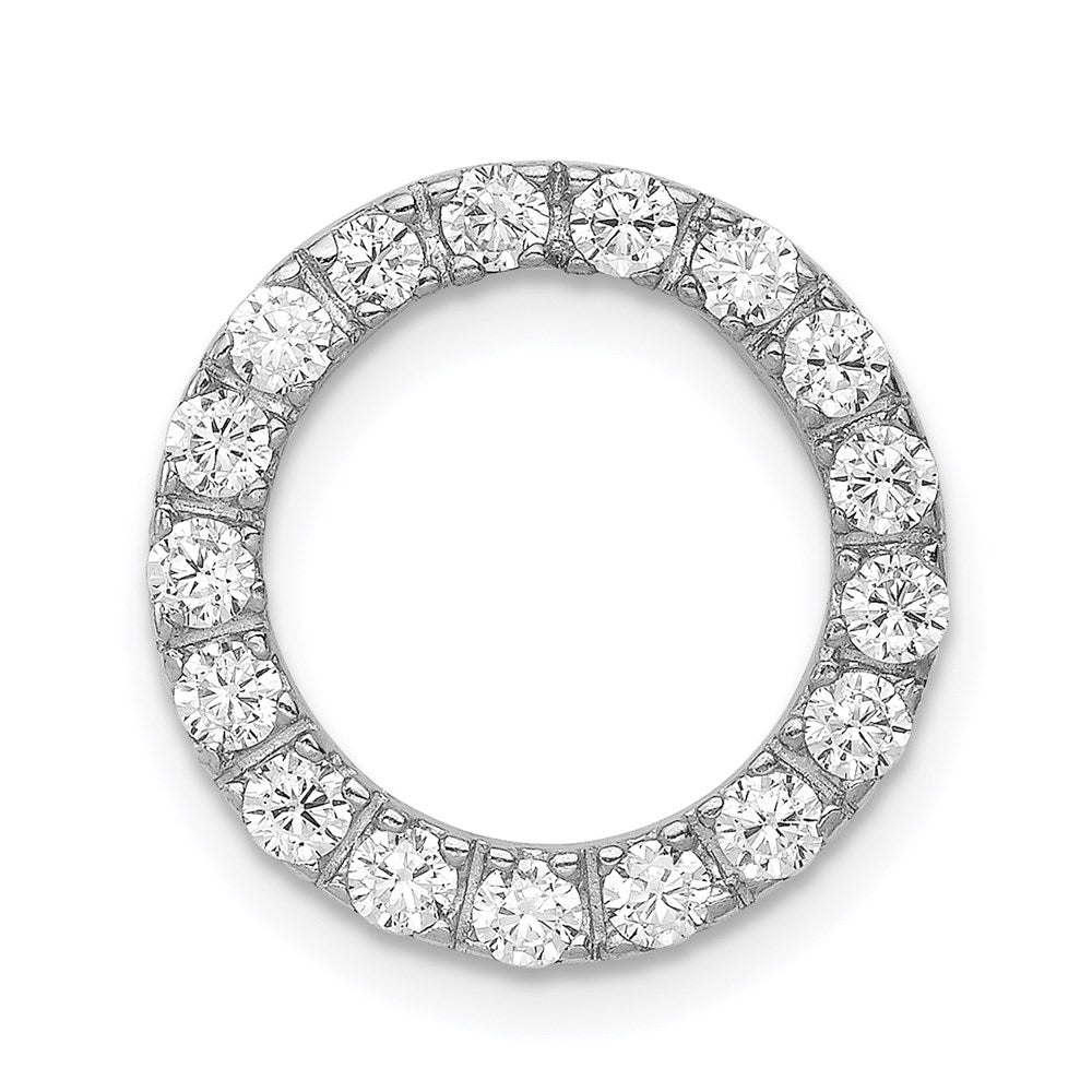 Sterlingsilber Rhodium-platedcz Kette Anhänger