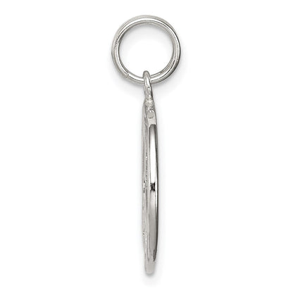 Sterlingsilber Diamantiert Frieden Symbol Charm