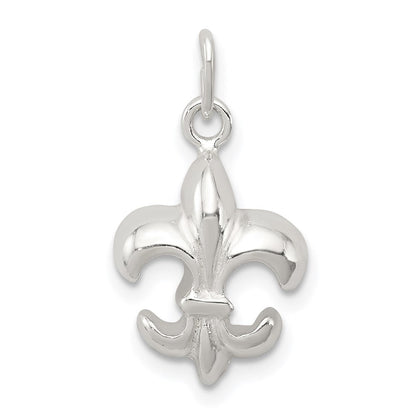 Sterlingsilber Klein Fleur De Lis Charm