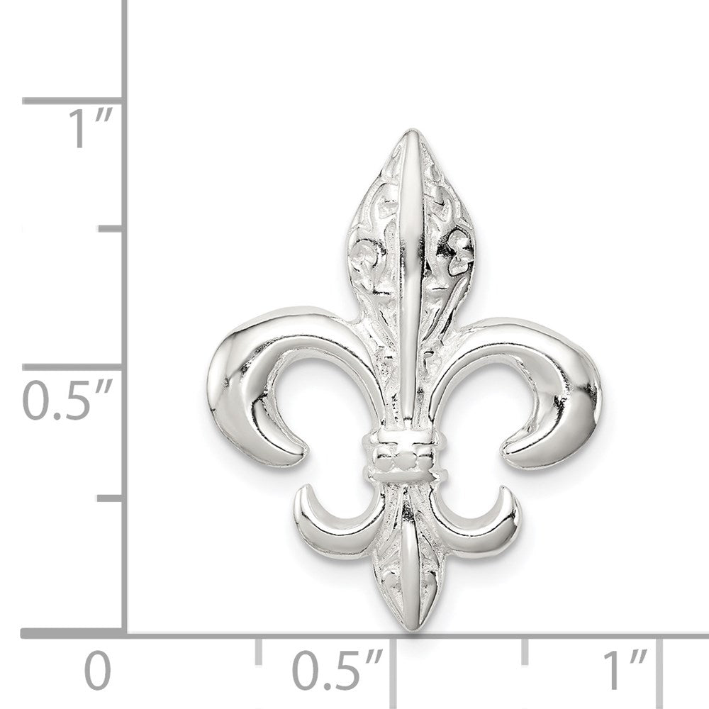 Sterlingsilber Fleur De Lis Anhänger
