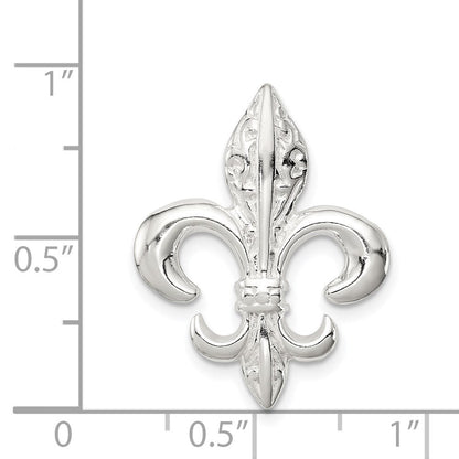 Sterlingsilber Fleur De Lis Anhänger