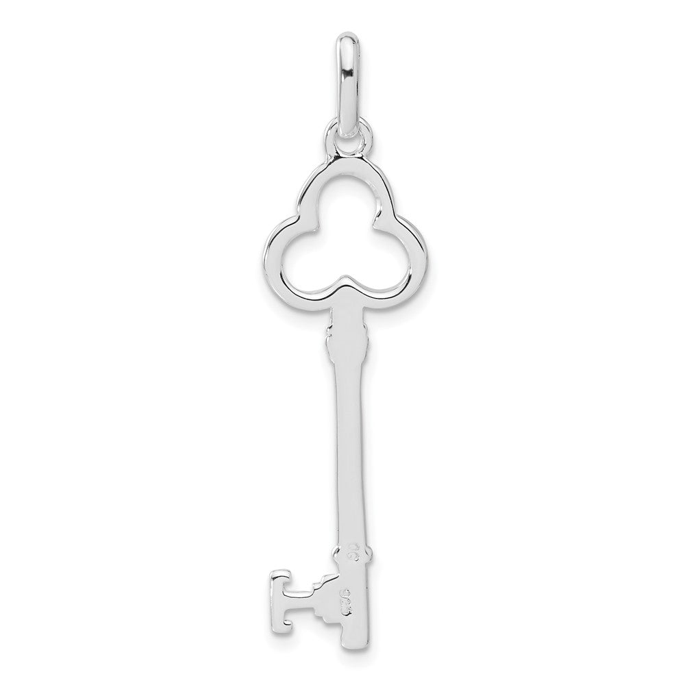 Sterlingsilber Poliert Key Anhänger
